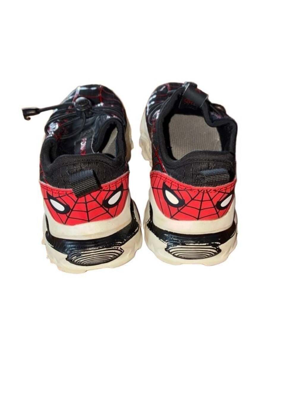 Bronax Kids Spider-Man Sneakers with Drawstring Lacing